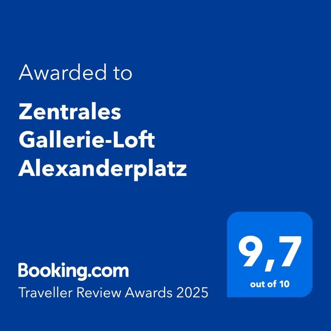 Zentrales Gallerie-Loft Alexanderplatz 베를린 외부 사진